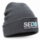 SEDO Fishing Premium Embroidered Knitted Winter Beanie – Black