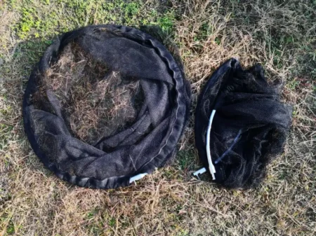 Rigid Frame Foldable Carp Landing Net Head – 100 cm